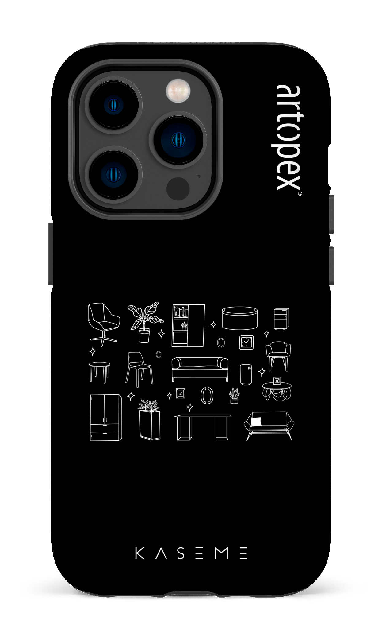 L'essentiel noir par Artopex - iPhone 14 Pro