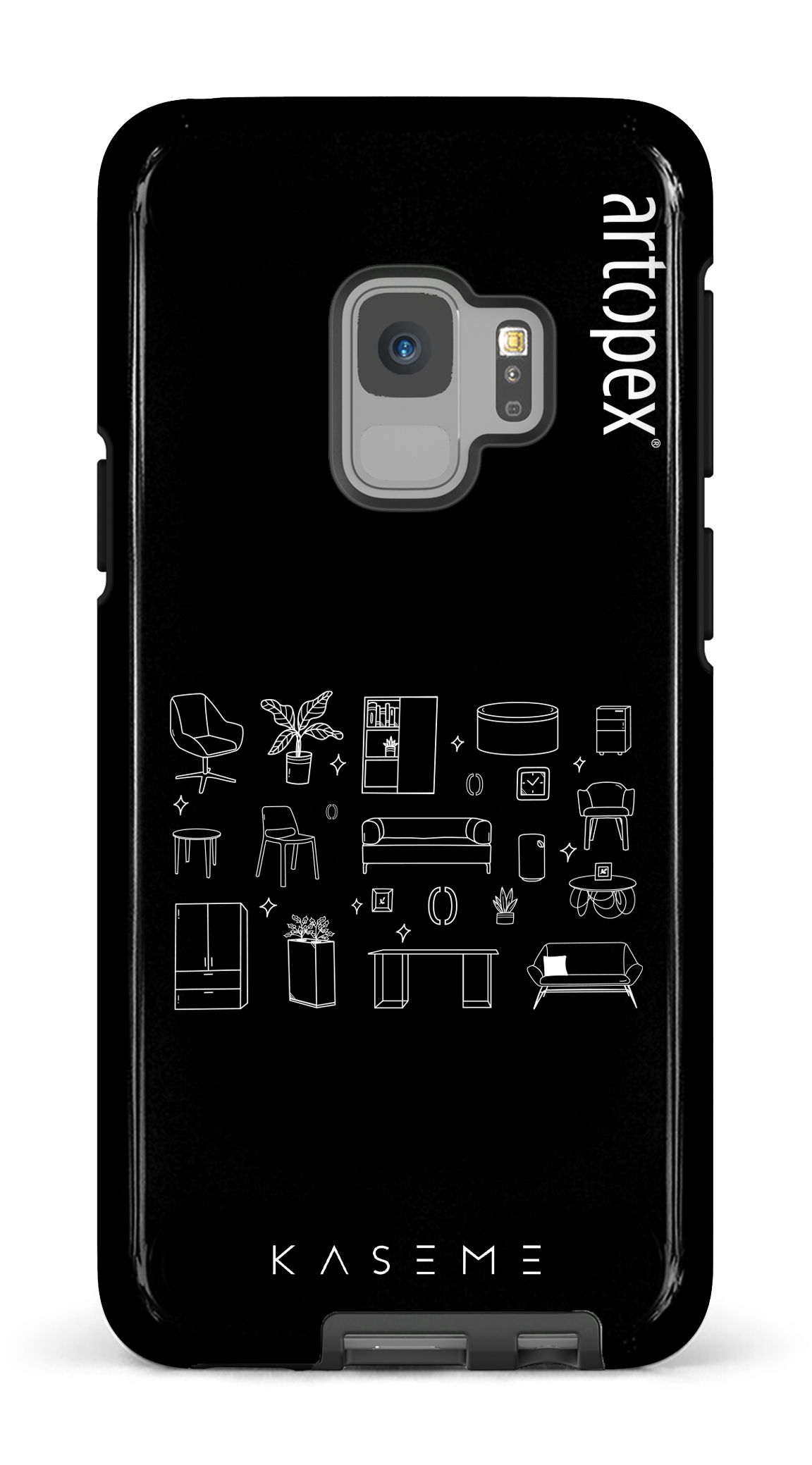 L'essentiel noir par Artopex - Galaxy S9