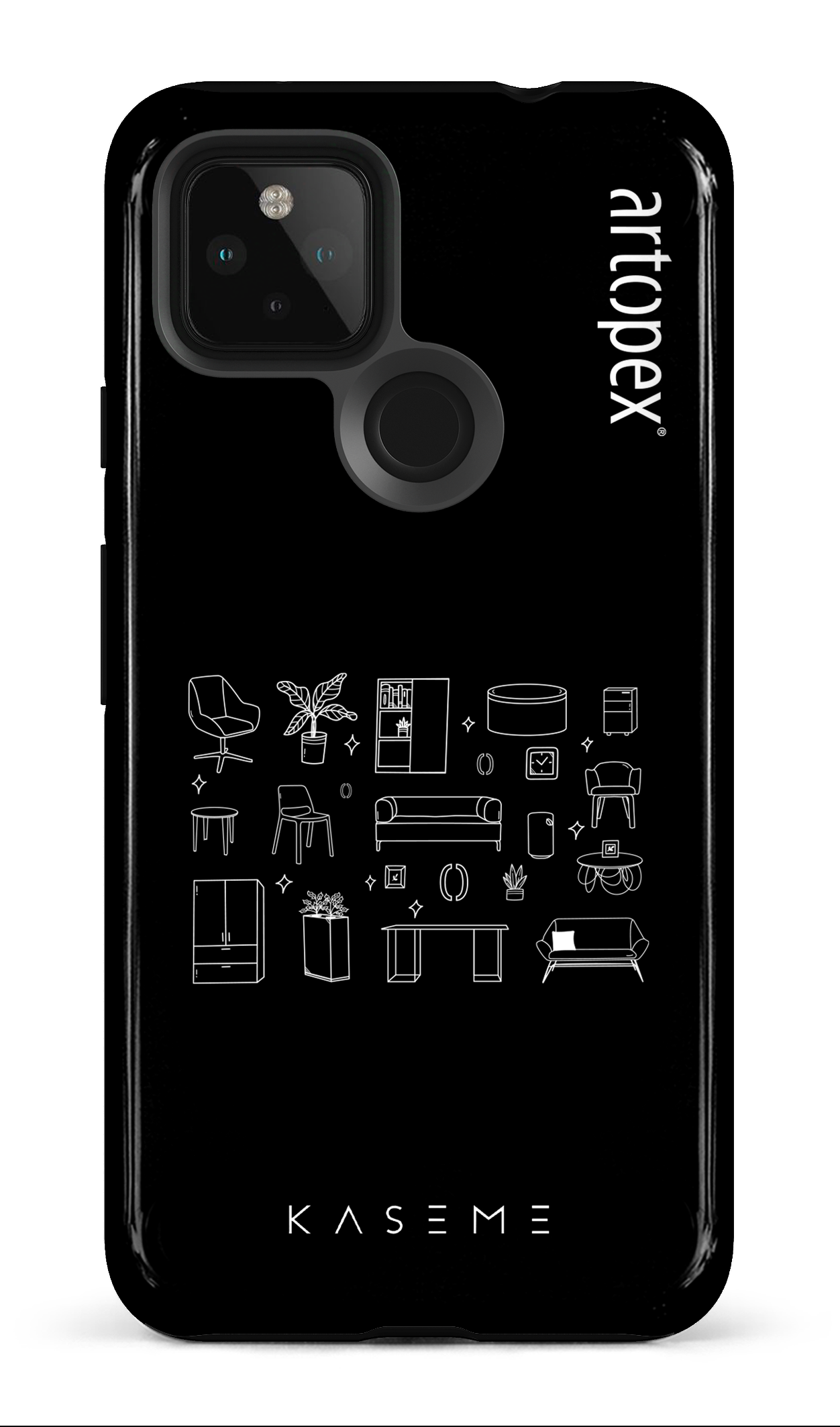 L'essentiel noir par Artopex - Google Pixel 4A (5G)