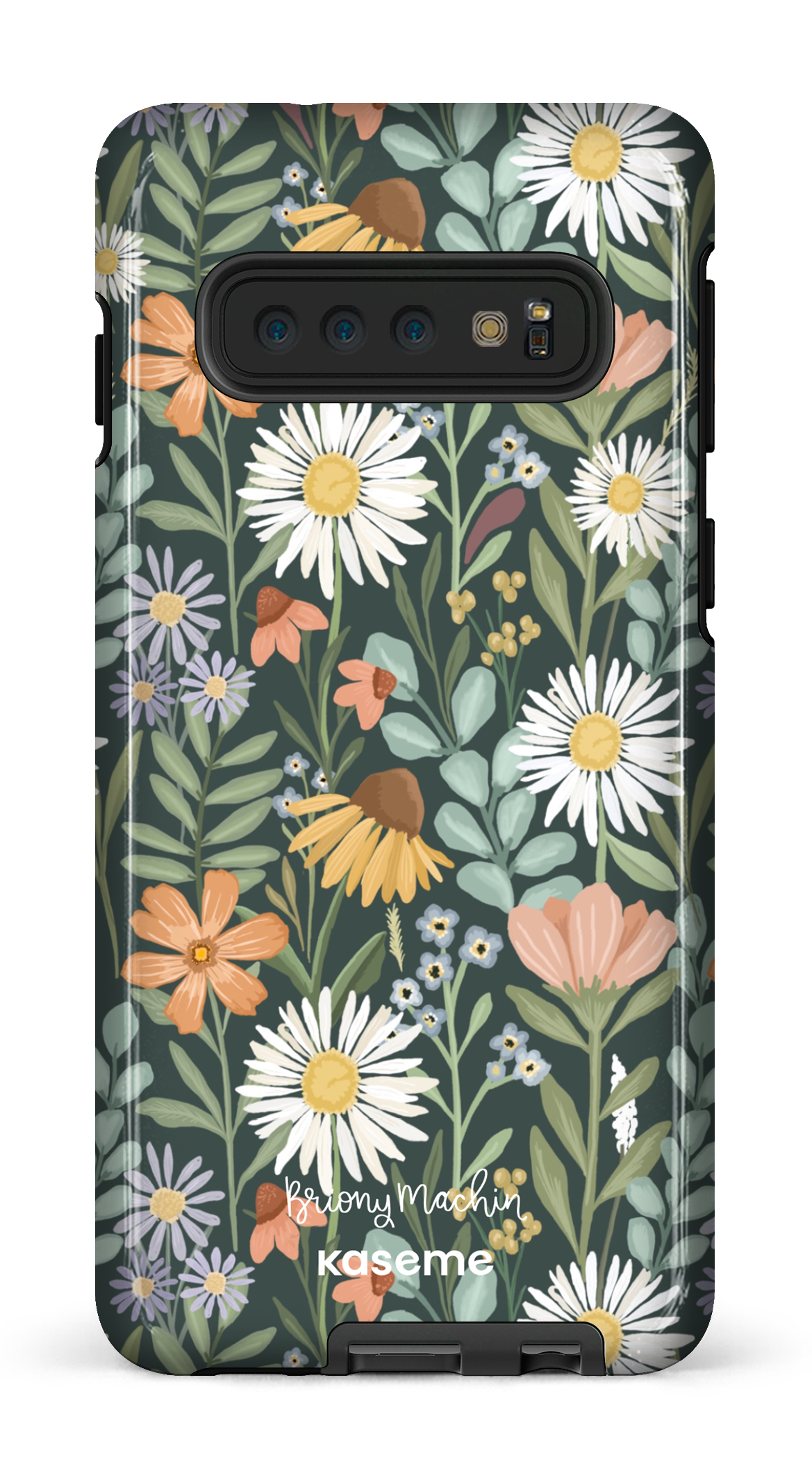 Sending Flowers Green by Briony Machin - Galaxy S10