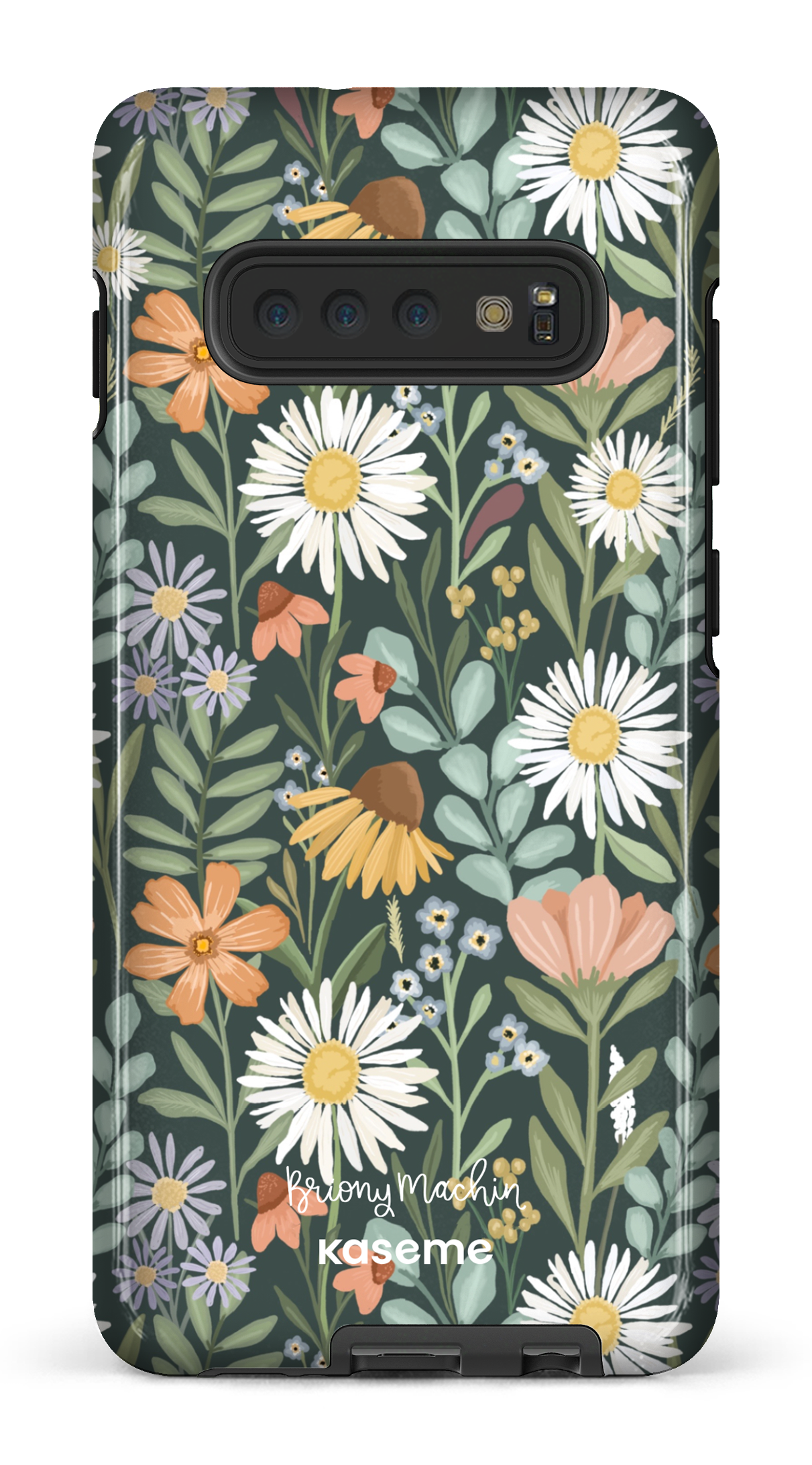 Sending Flowers Green by Briony Machin - Galaxy S10 Plus