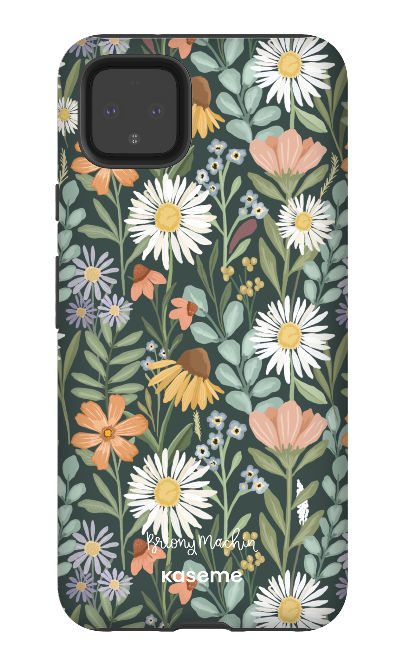 Sending Flowers Green by Briony Machin - Google Pixel 4 XL