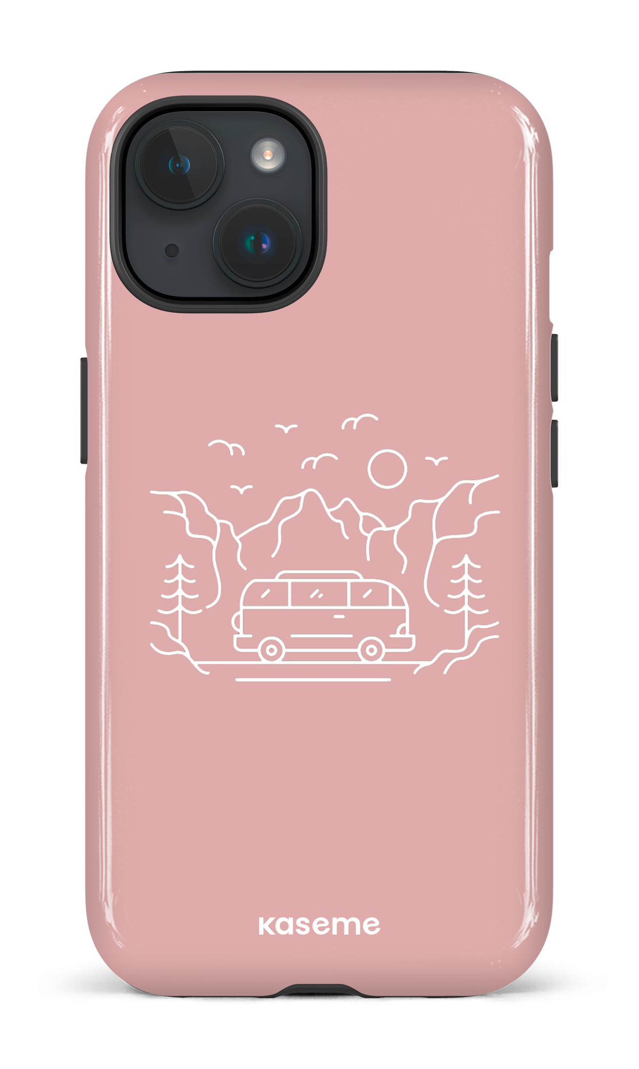 Camp life pink - iPhone 15