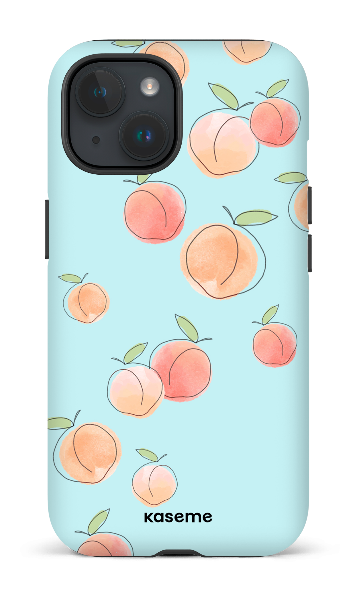 Peachy Blue - iPhone 15