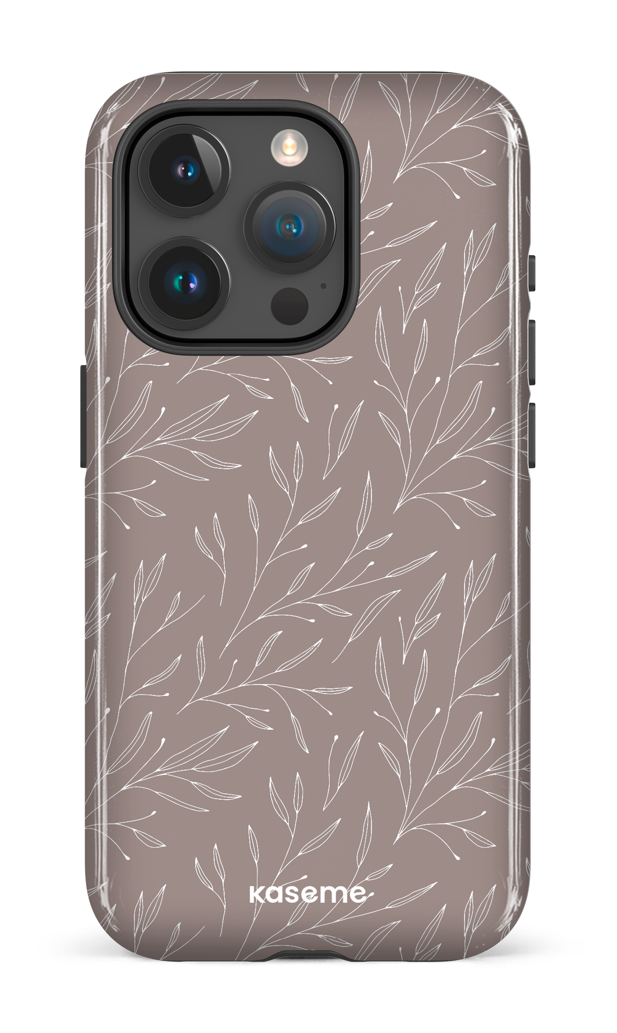 Hibiscus Grey - iPhone 15 Pro
