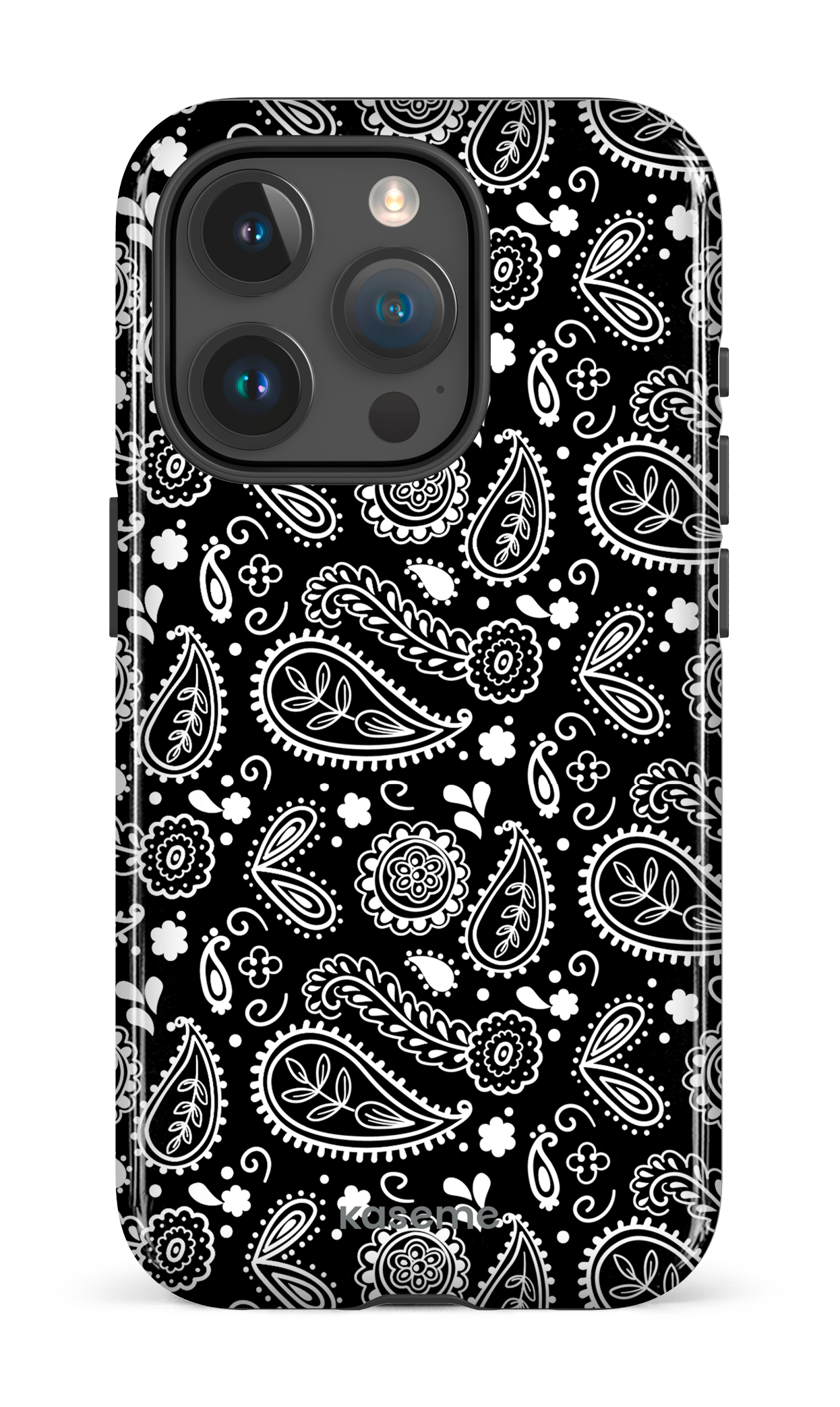 Paisley black - iPhone 15 Pro