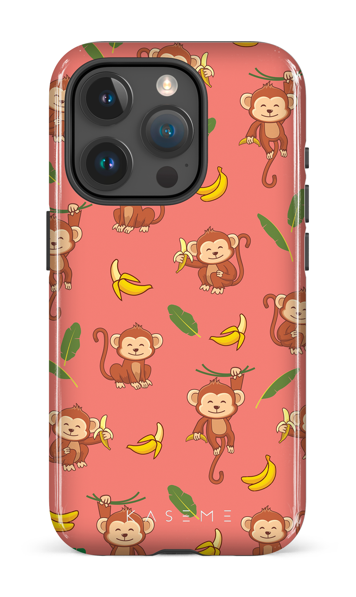 Happy Monkey red - iPhone 15 Pro