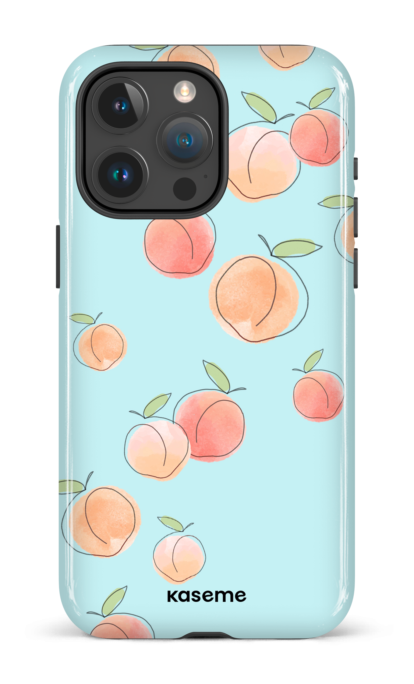 Peachy Blue - iPhone 15 Pro Max