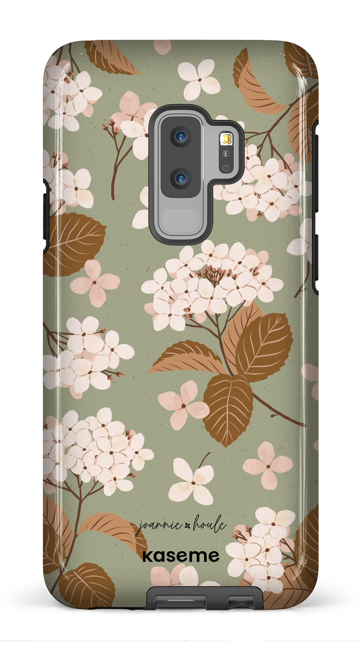 Hydrangeas Green by Joannie Houle - Galaxy S9 Plus