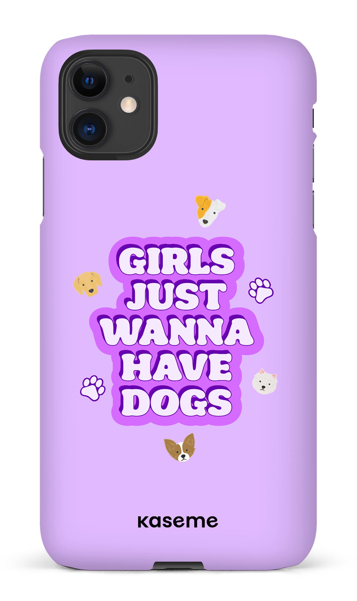 Life Is Better With A Dog by Claudie Mercier - iPhone 11