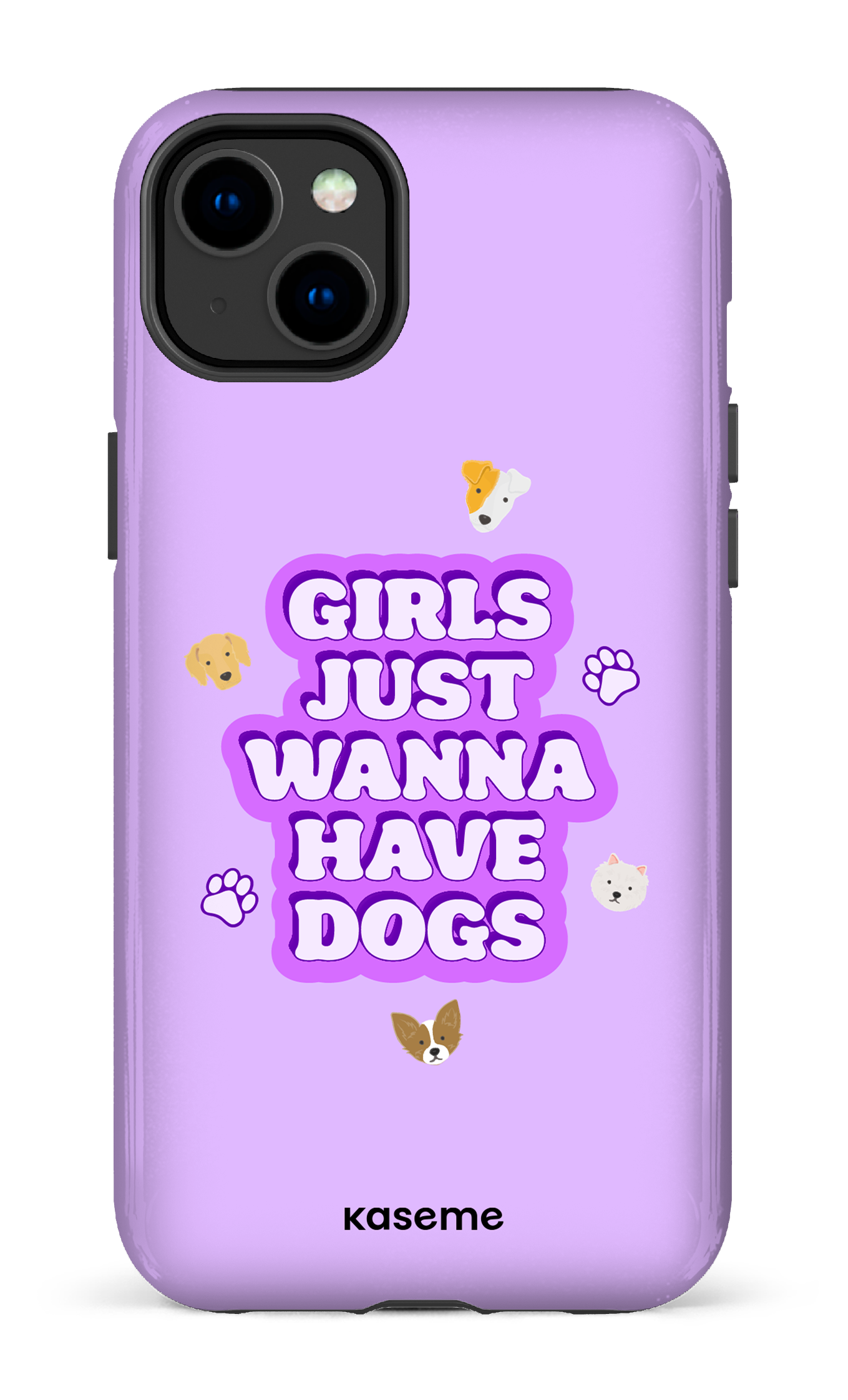 Life Is Better With A Dog by Claudie Mercier - iPhone 14 Plus
