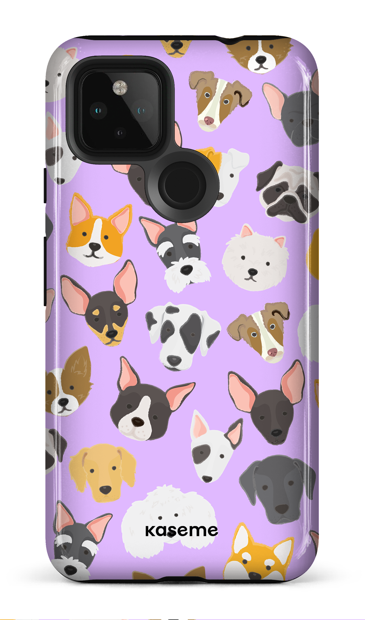 Life Is Better With A Dog Purple by Claudie Mercier - Google Pixel 4A (5G)
