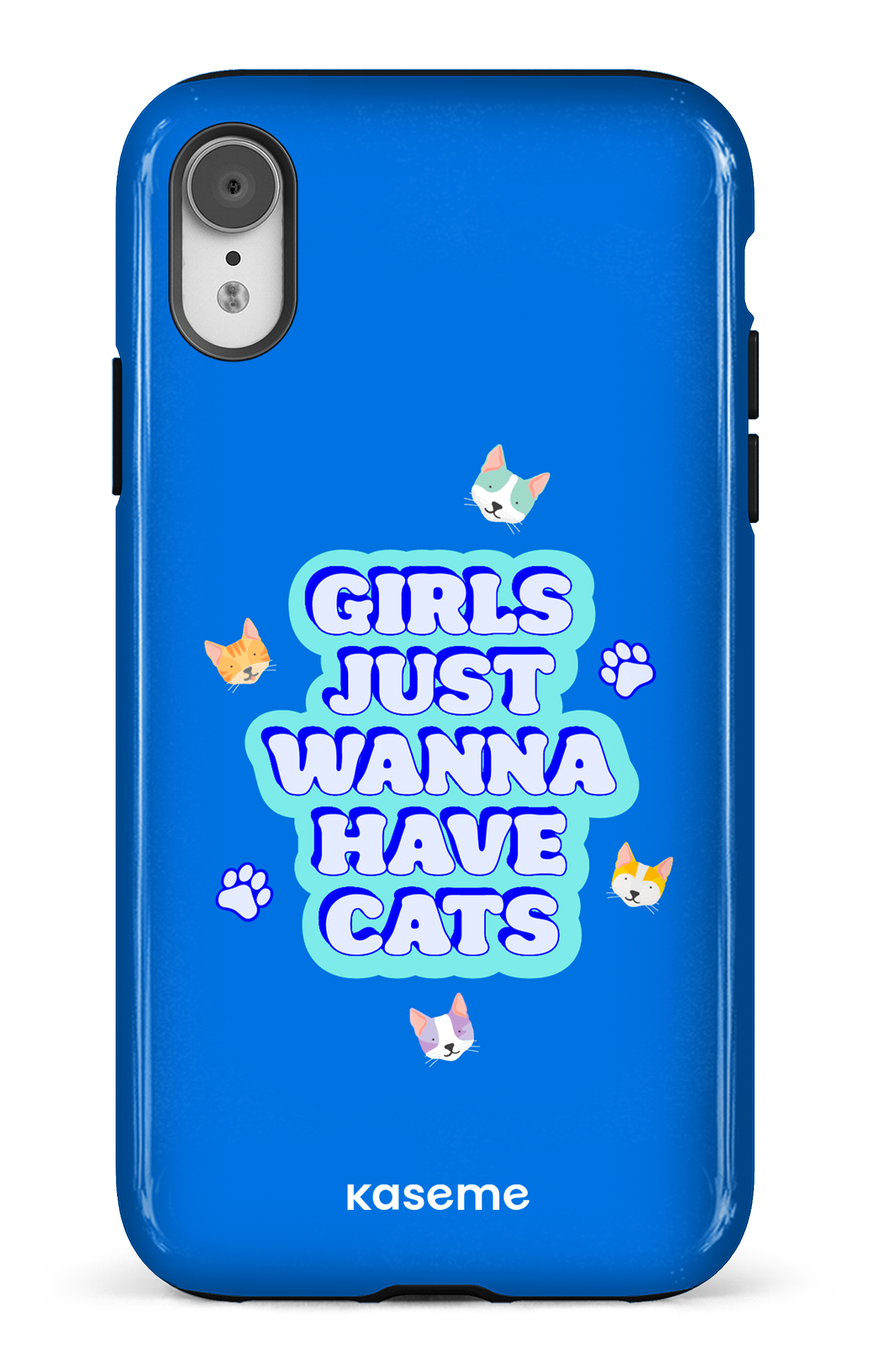 Life Is Better With A Cat by Claudie Mercier - iPhone XR