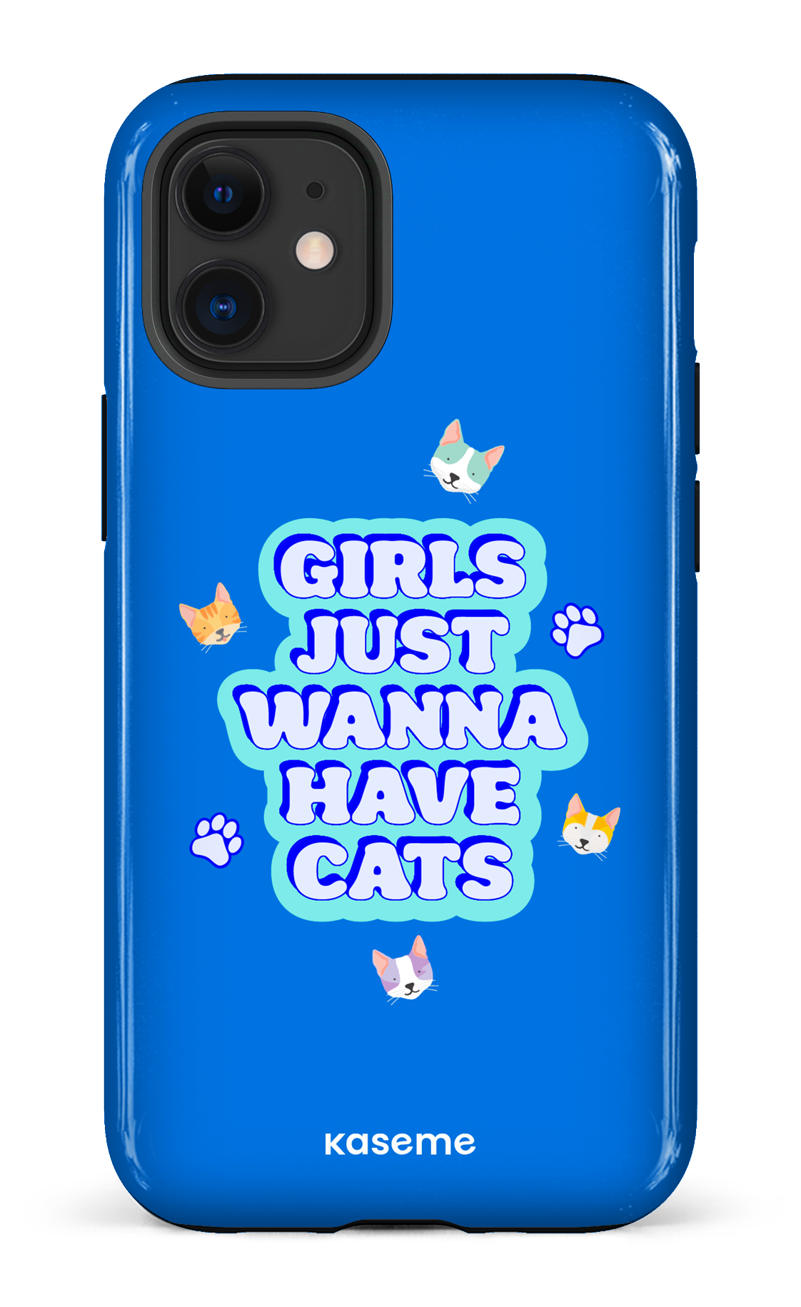 Life Is Better With A Cat by Claudie Mercier - iPhone 12 Mini