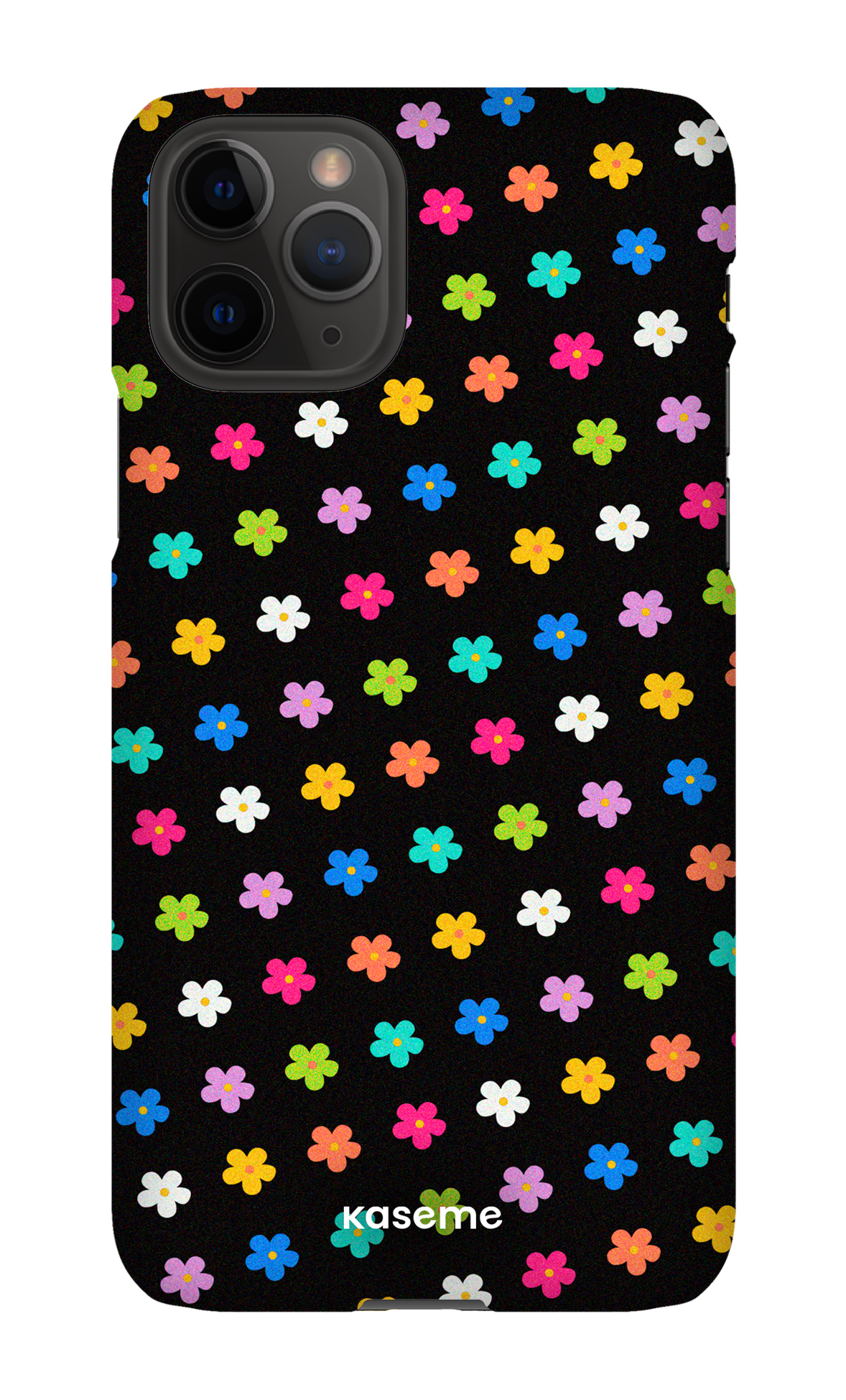 Joyful Flowers Black - iPhone 11 Pro