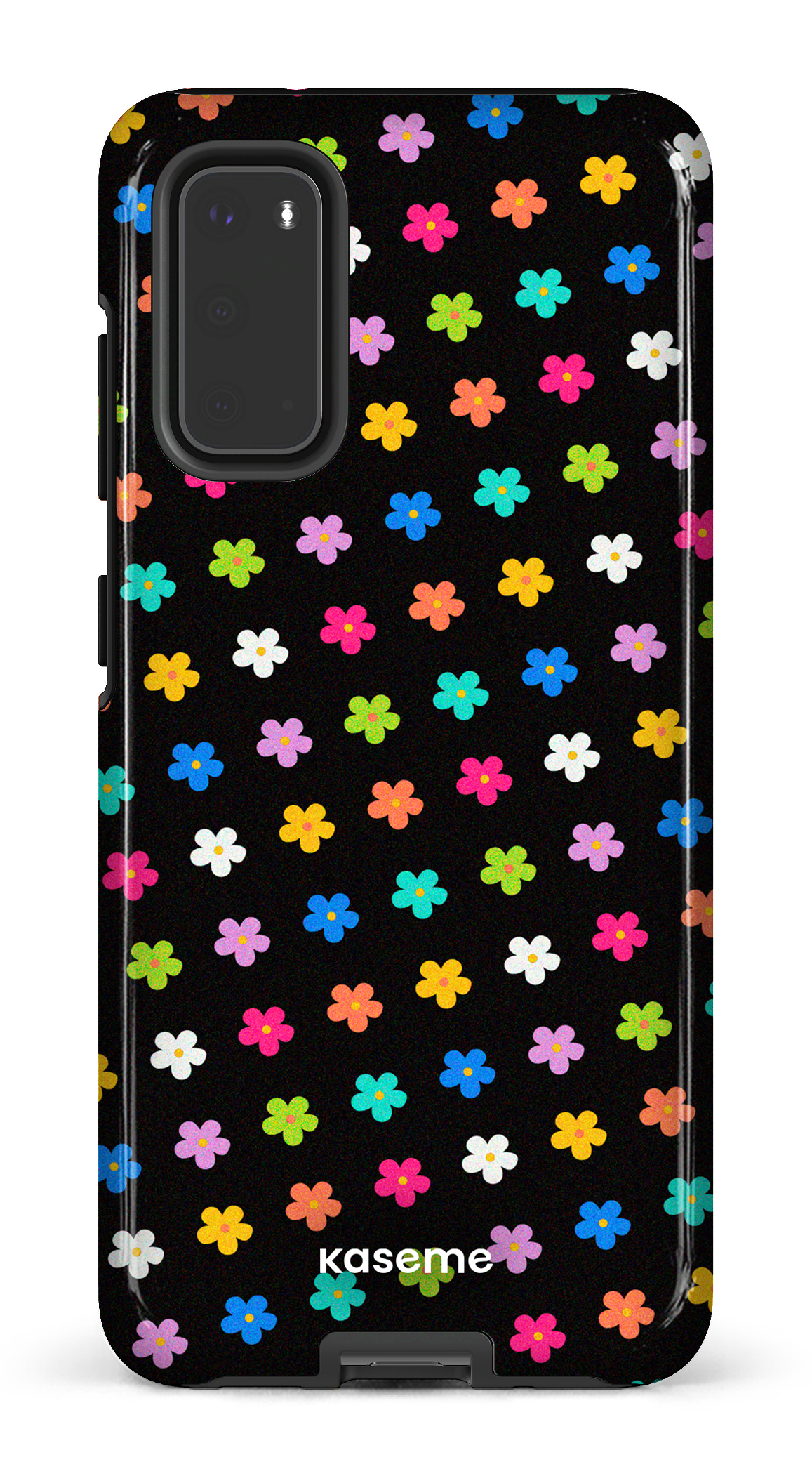 Joyful Flowers Black - Galaxy S20