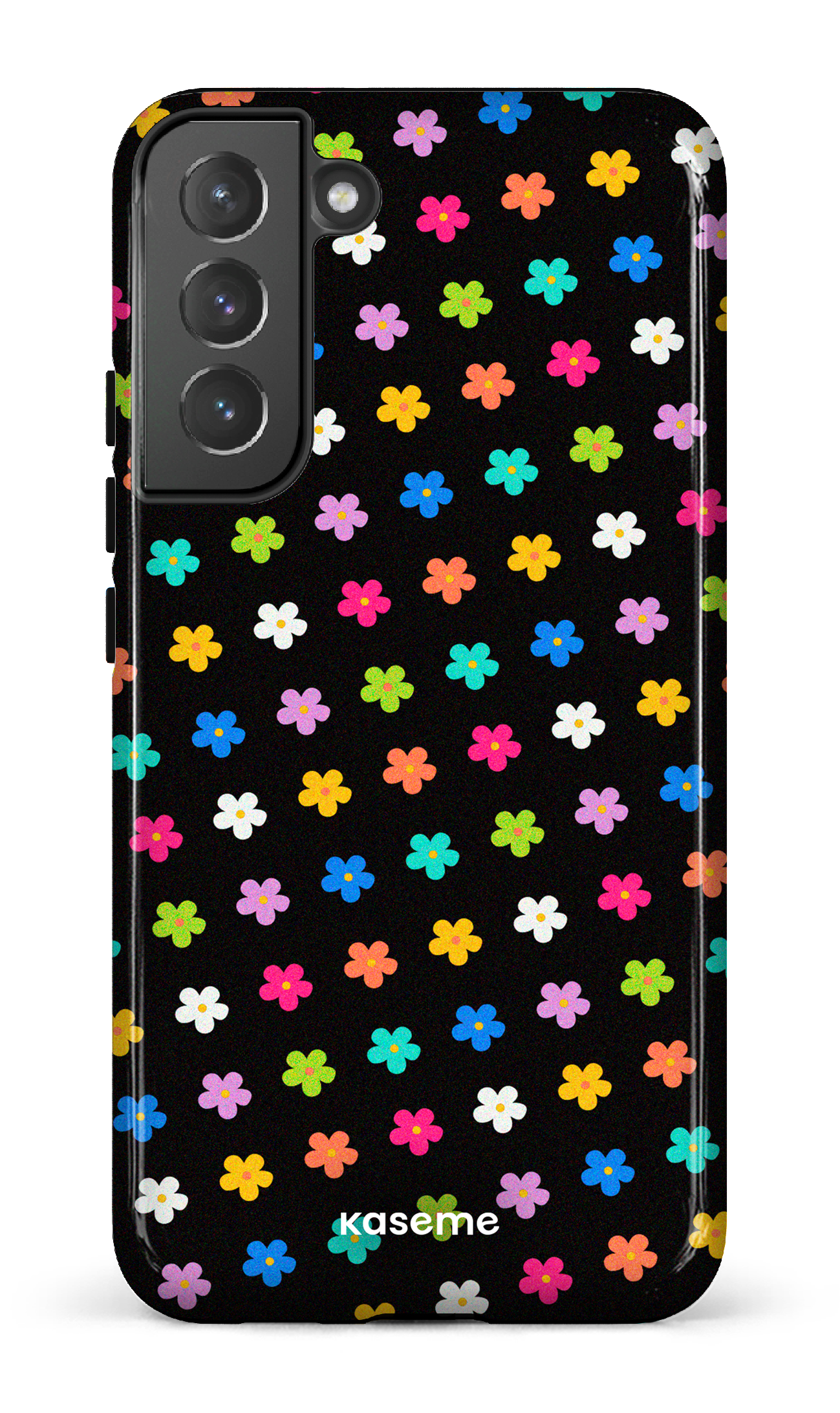 Joyful Flowers Black - Galaxy S22 Plus