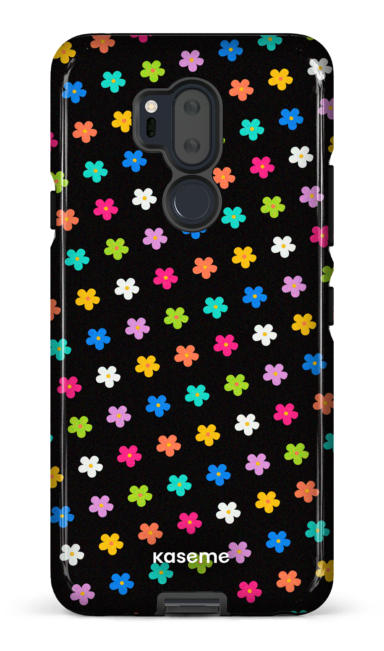 Joyful Flowers Black - LG G7