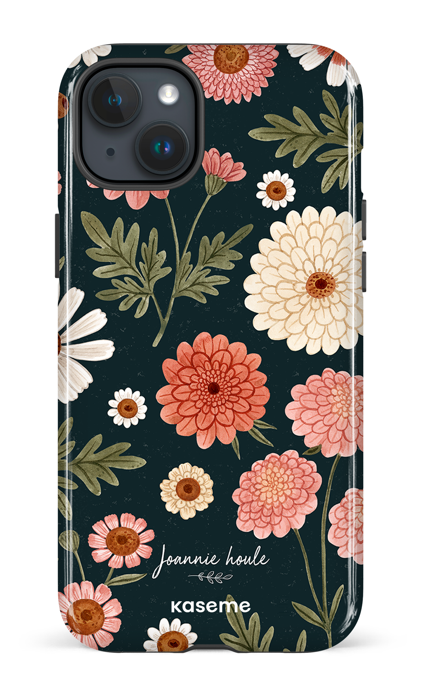 Chrysanthemums by Joannie Houle - iPhone 15 Plus