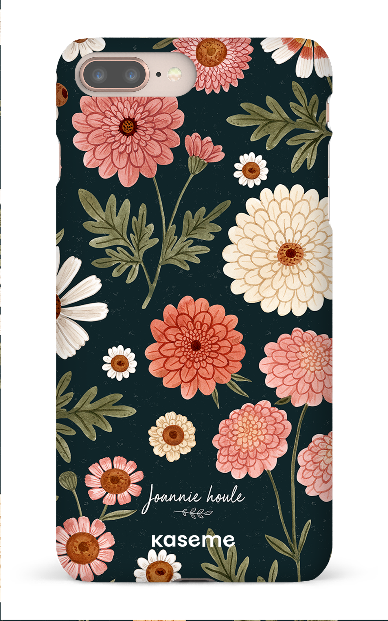Chrysanthemums by Joannie Houle - iPhone 8 Plus