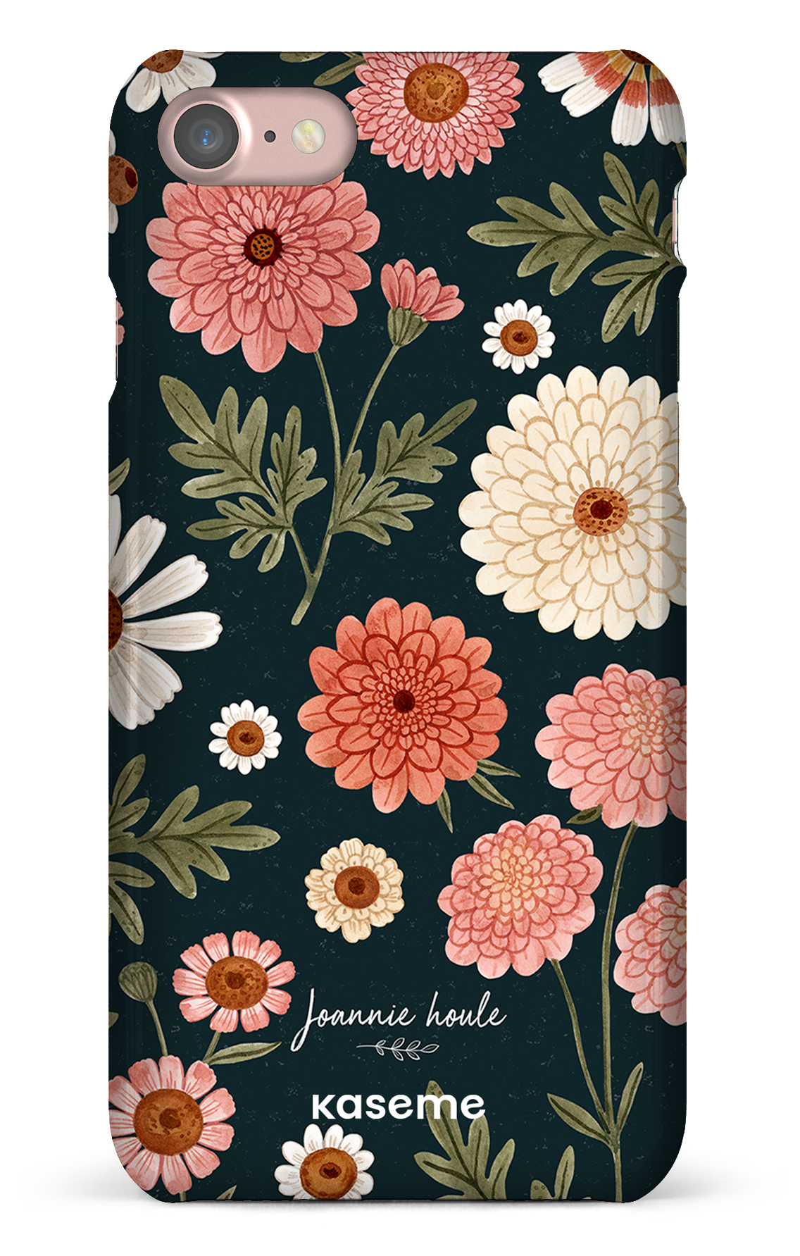 Chrysanthemums by Joannie Houle - iPhone 8