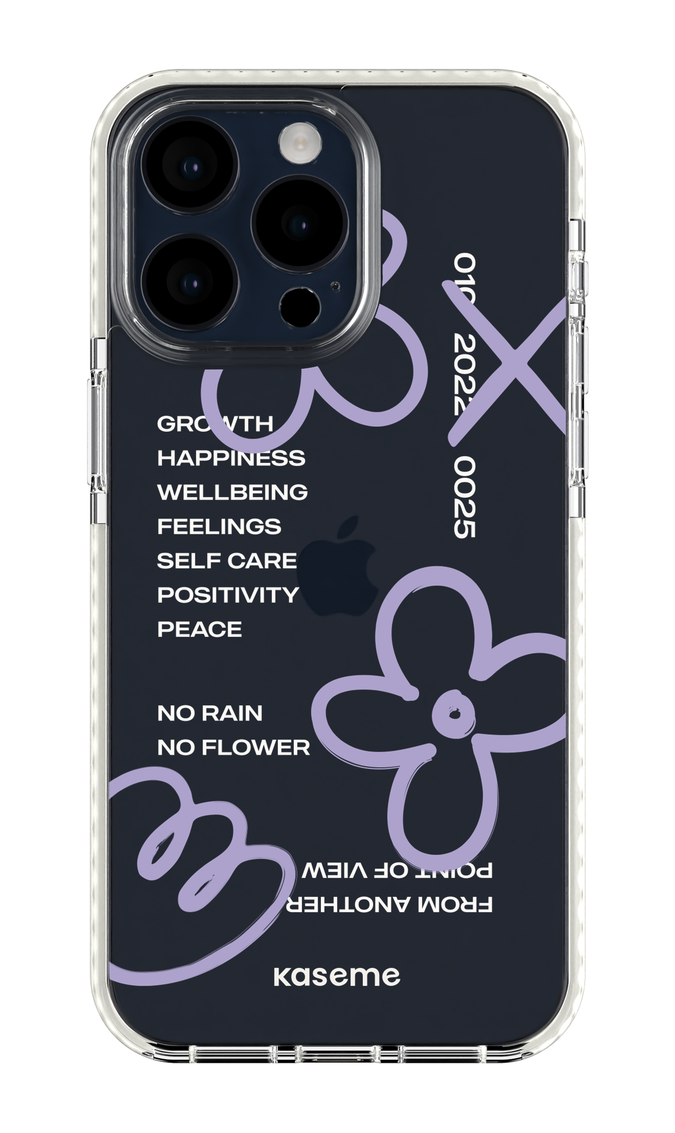 Feelings purple clear case - iPhone 15 Pro Max