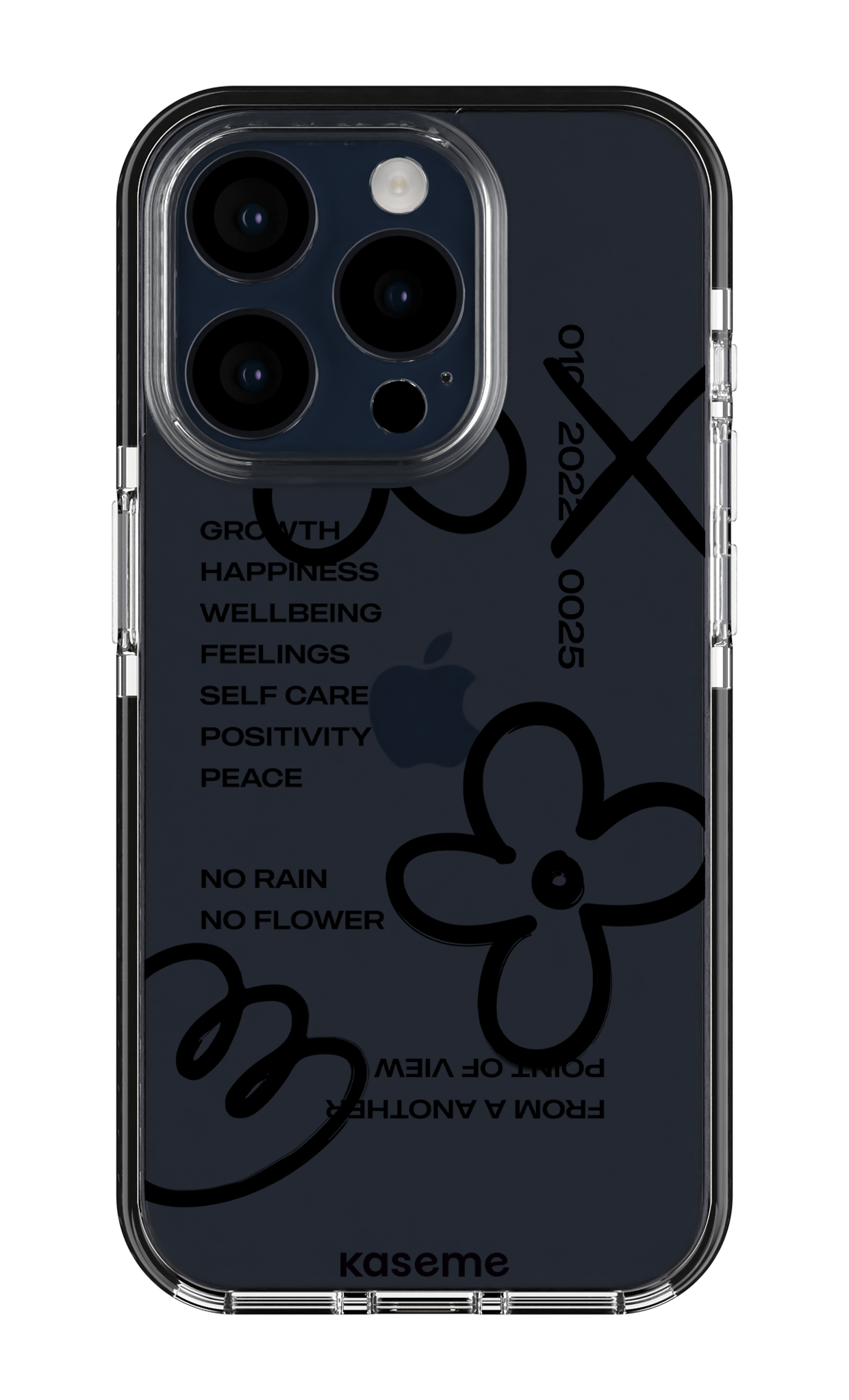Feelings black clear case - iPhone 15 Pro