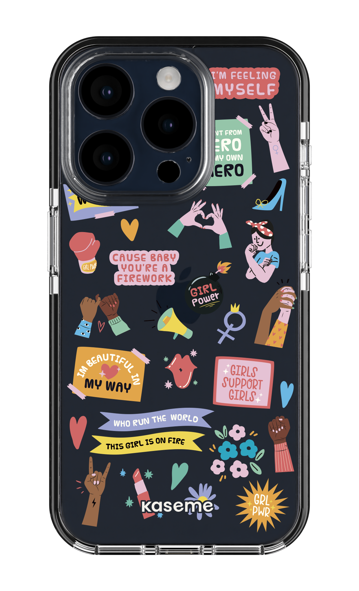 Girl Boss Clear Case - iPhone 15 Pro