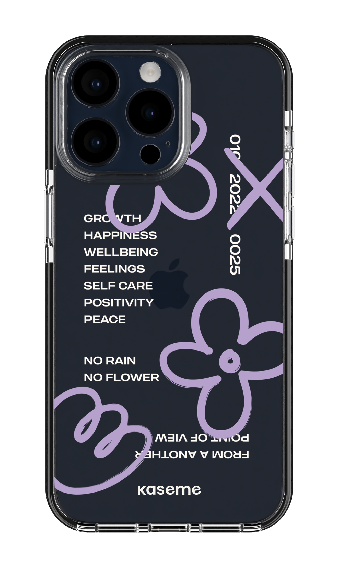Feelings purple clear case - iPhone 15 Pro Max