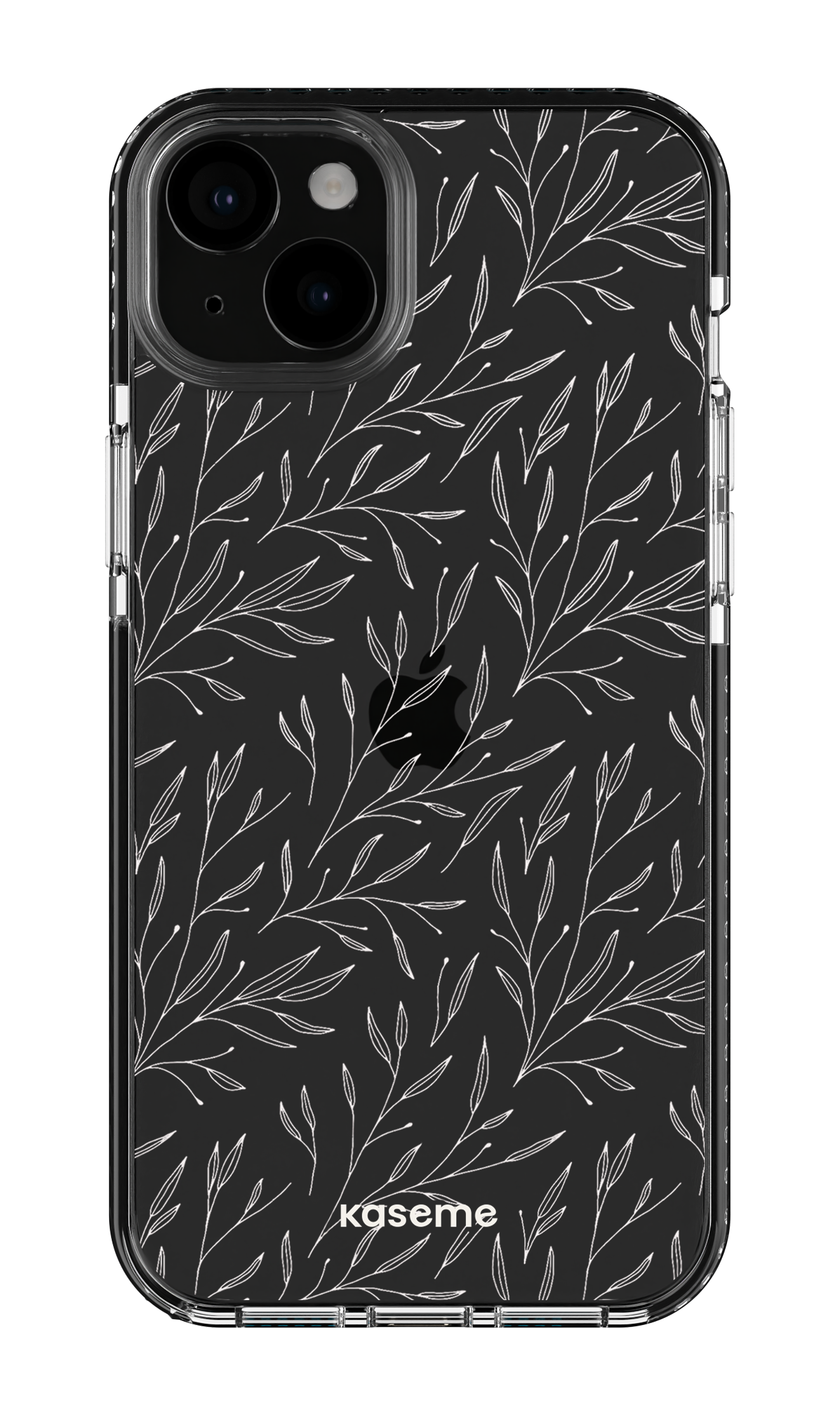 Hibiscus Clear Case - iPhone 15 Plus