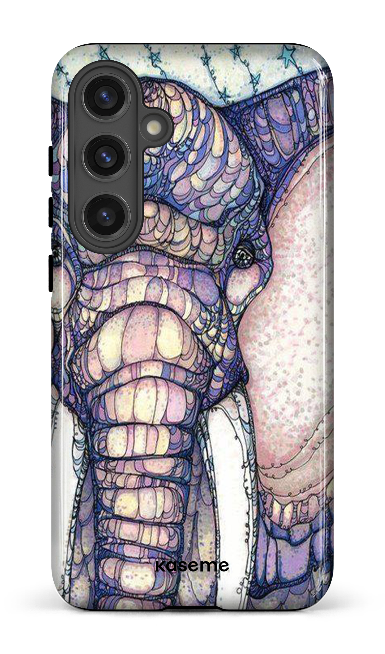 Mosaic Elephant - Galaxy S24 Plus