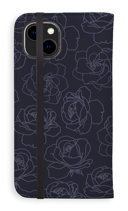 Polar flowers - Folio Case - iPhone 14 Plus