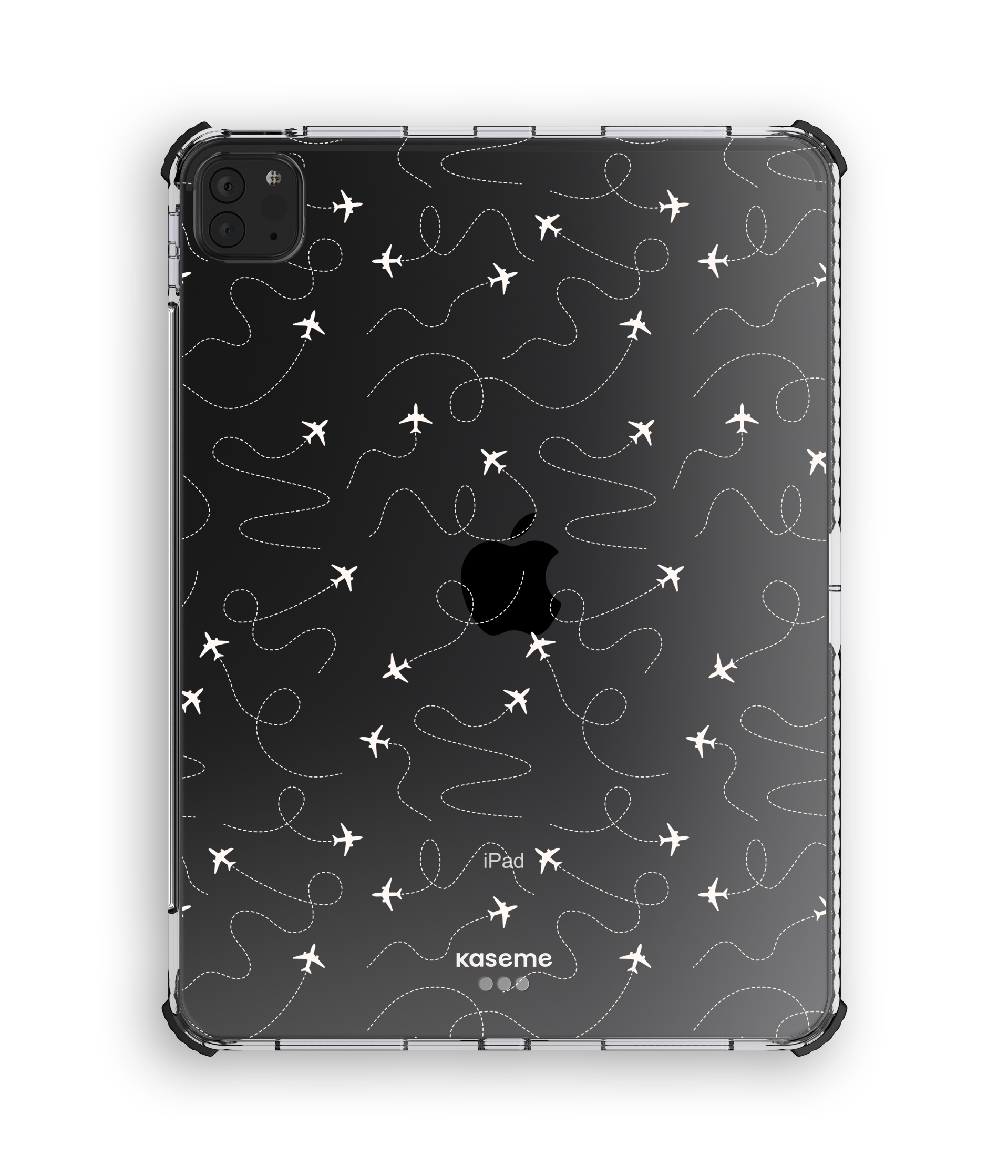 Globetrotter iPad Clear Case – KaseMe Globetrotter iPad Clear Case – KaseMe