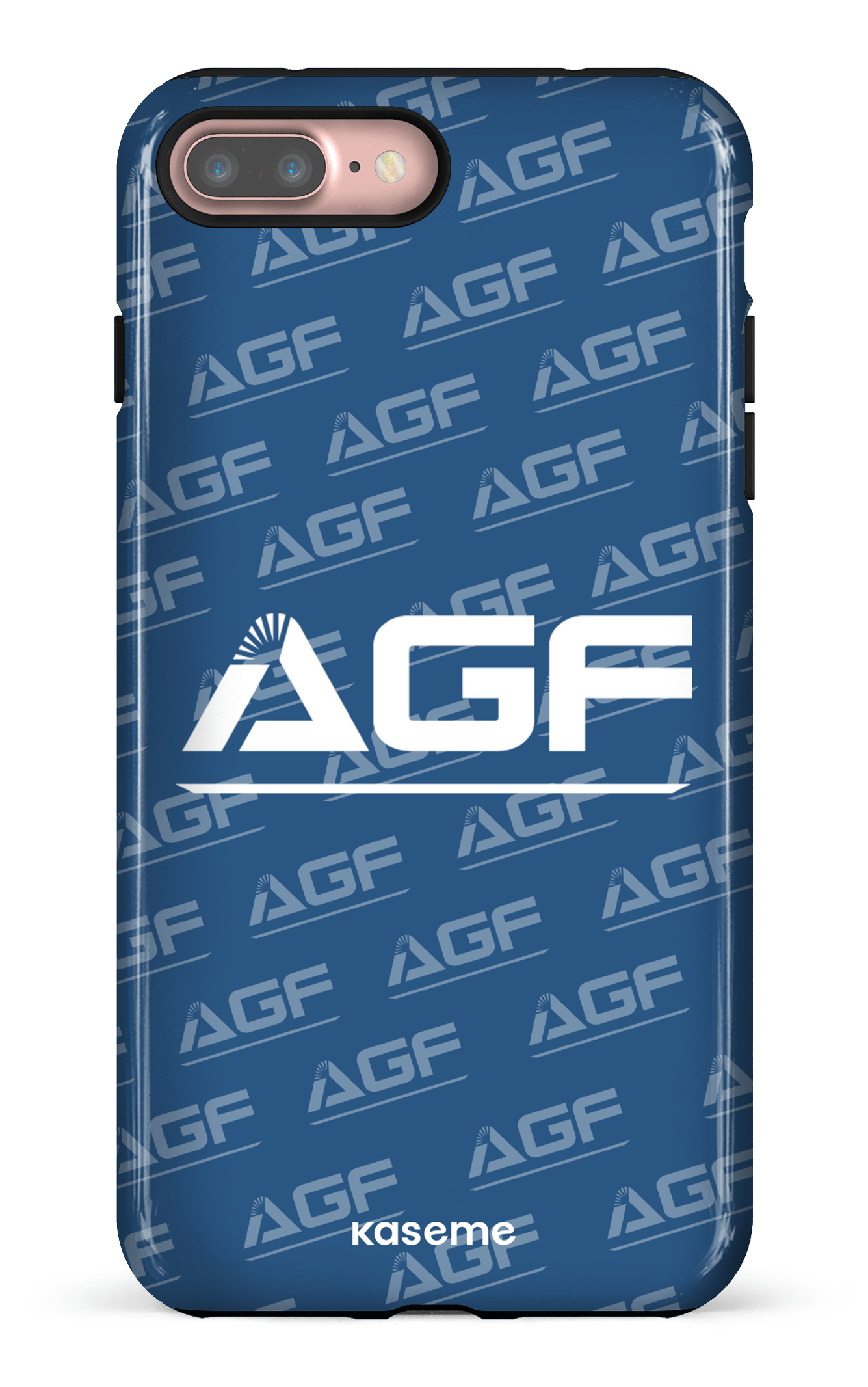 iPhone 7/8 Plus Tough AGF Bleu -