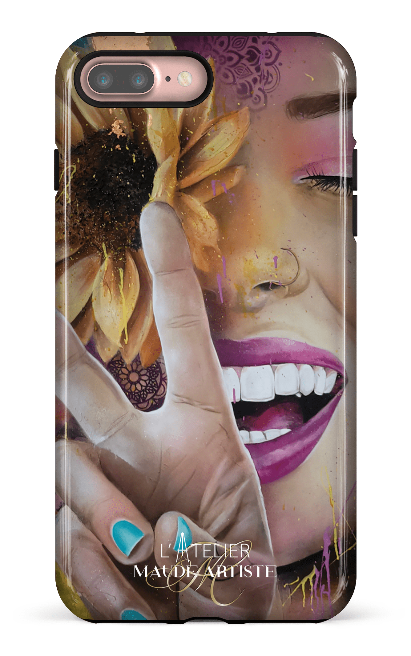 iPhone 7/8 Plus Tough Around Peace by Maude -