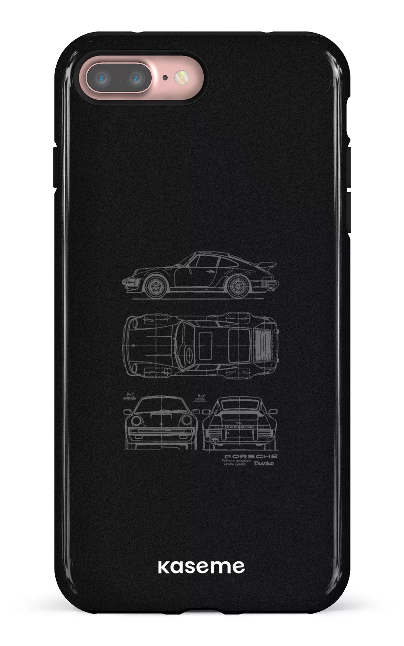 iPhone 7/8 Plus Tough Beat The Traffic Black -