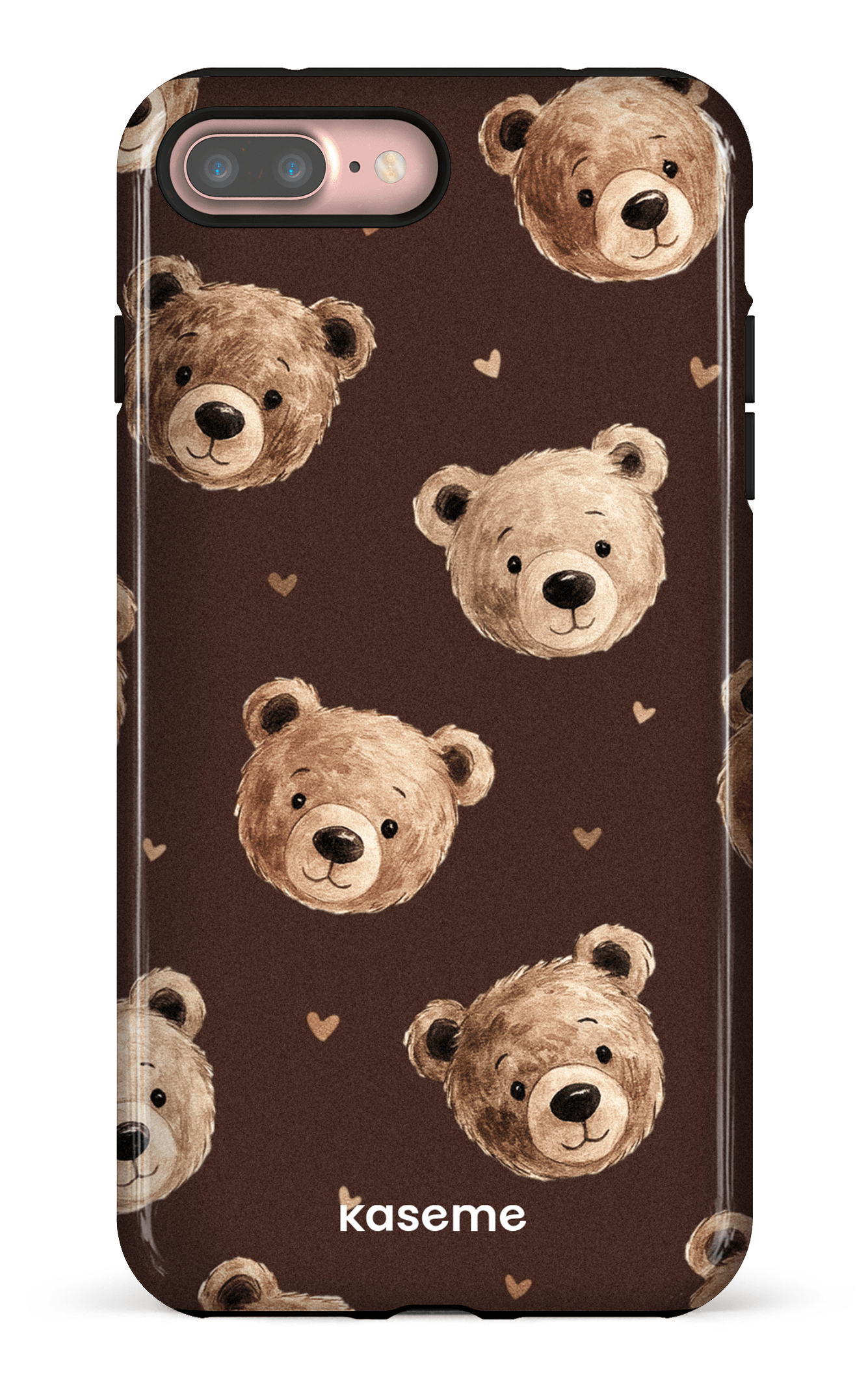 iPhone 7/8 Plus Tough Cubbie Brown -