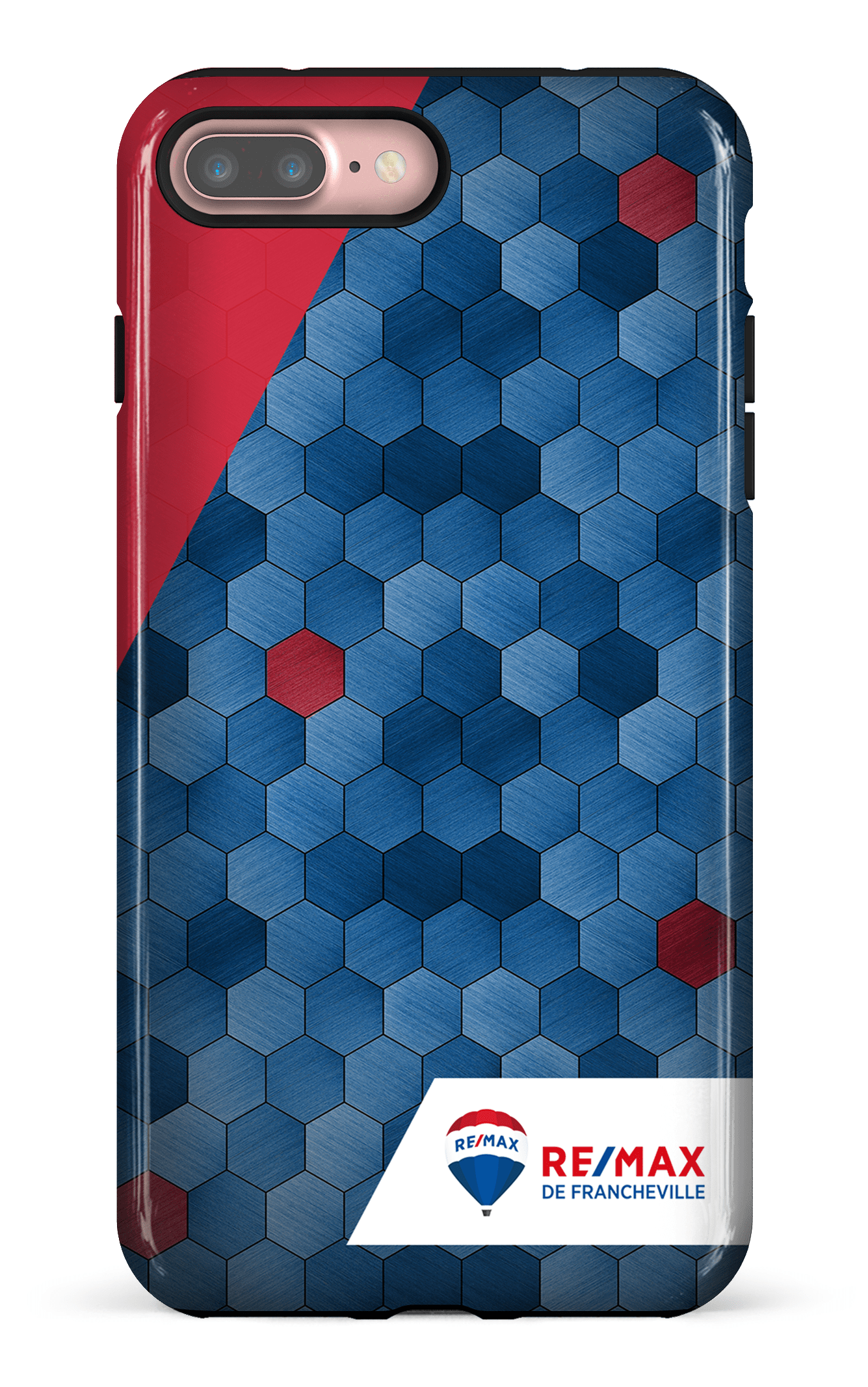 iPhone 7/8 Plus Tough Exagones texturés de Francheville -