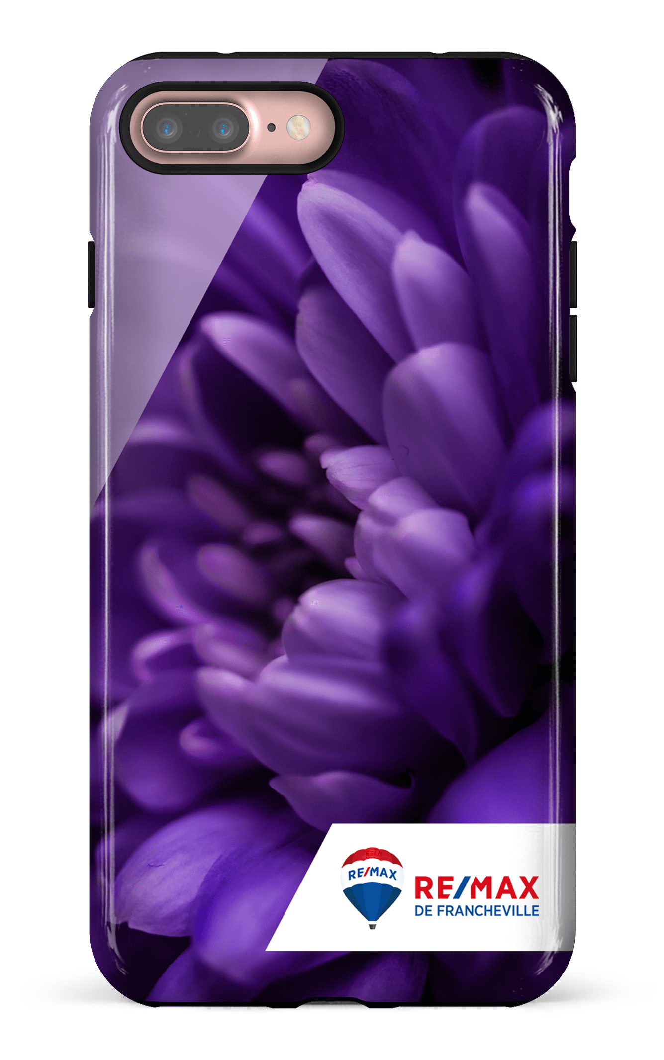 iPhone 7/8 Plus Tough Fleur gros plan de Francheville -