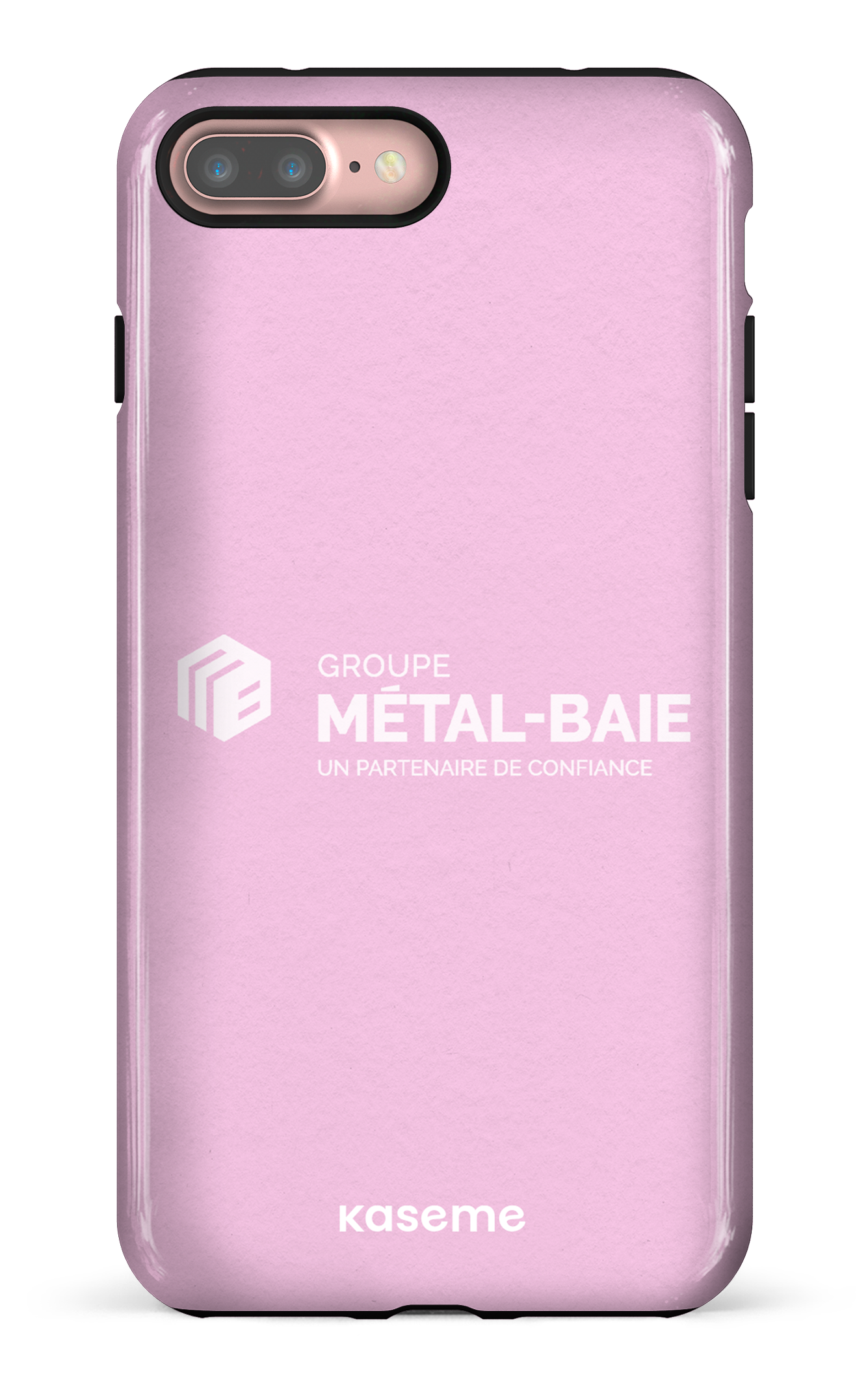 iPhone 7/8 Plus Tough Métal-Baie Rose -