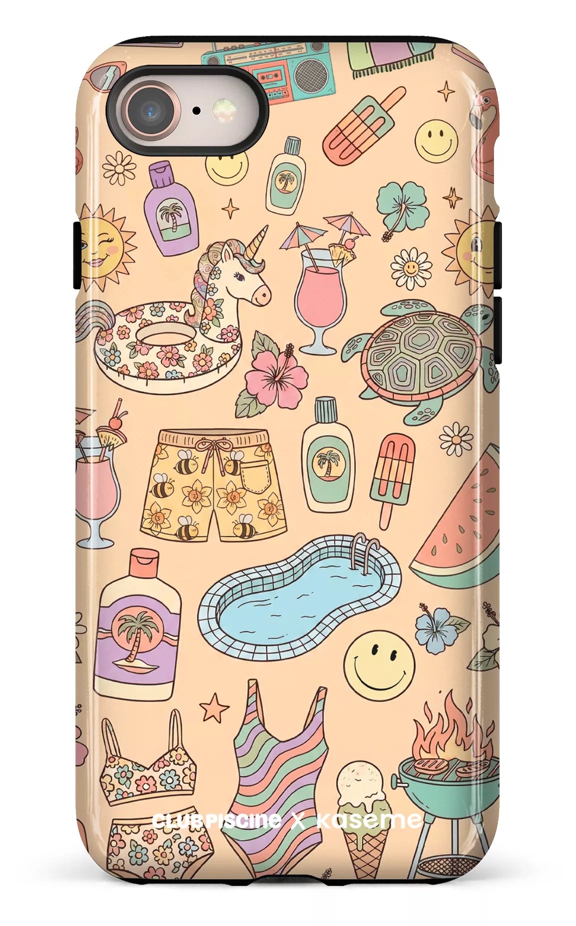 iPhone 7/8 Tough Summer Icon by Club Piscine -