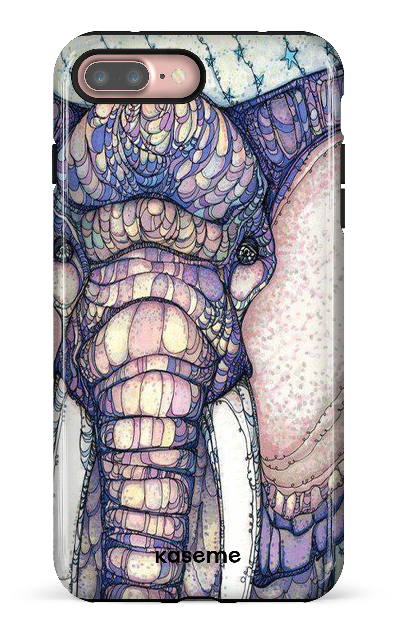 Mosaic Elephant - iPhone 7 Plus