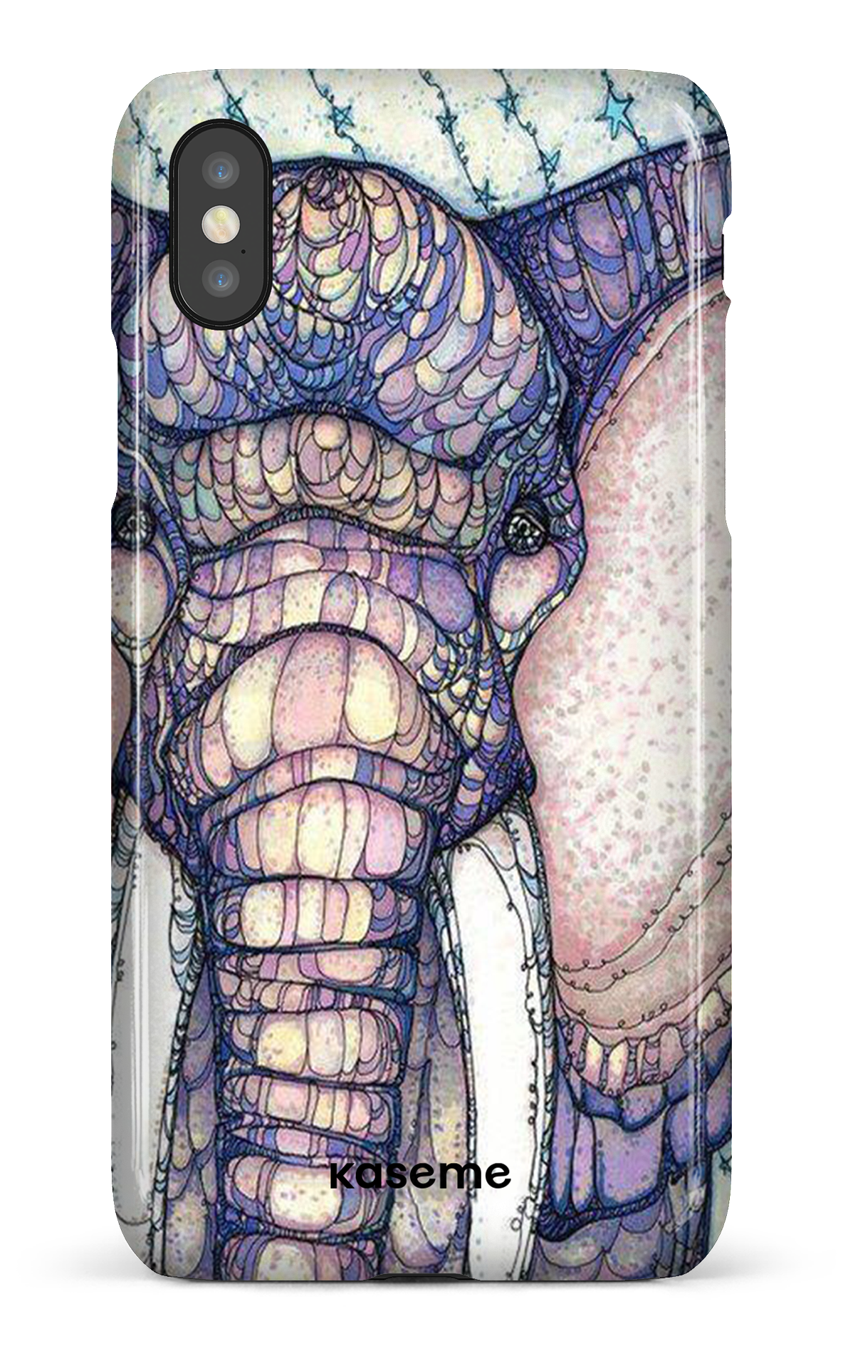 Mosaic Elephant - iPhone X/XS