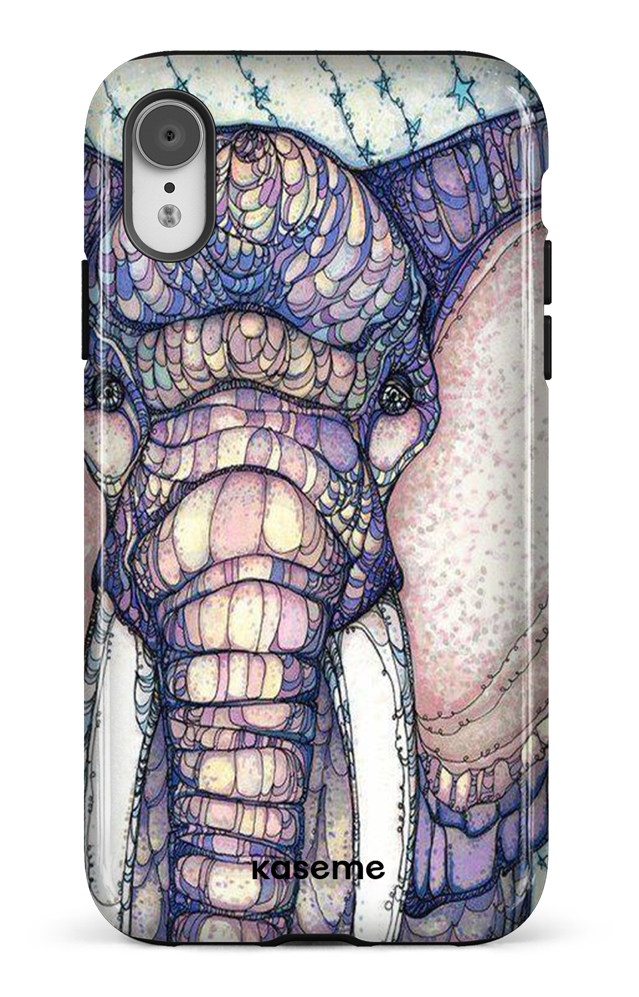 Mosaic Elephant - iPhone XR