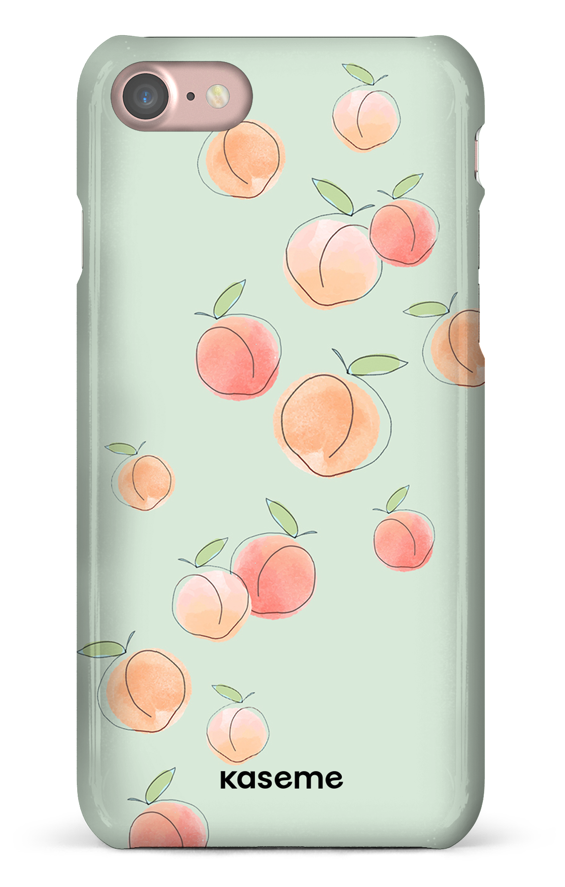 Peachy green - iPhone 8