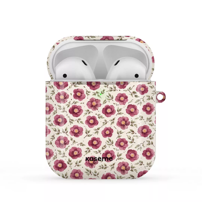 AirPod Matte Ruby Bloom AirPods Case -
