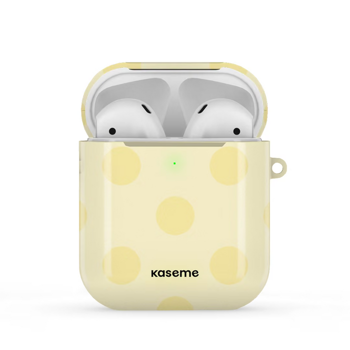 Airpod Gloss La Drey Butter AirPods Case by Marina Bastarache -
