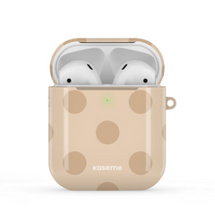 Airpod Gloss La Drey Sand AirPods Case by Marina Bastarache -