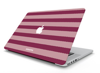Aligned Burgundy MacBook Skin