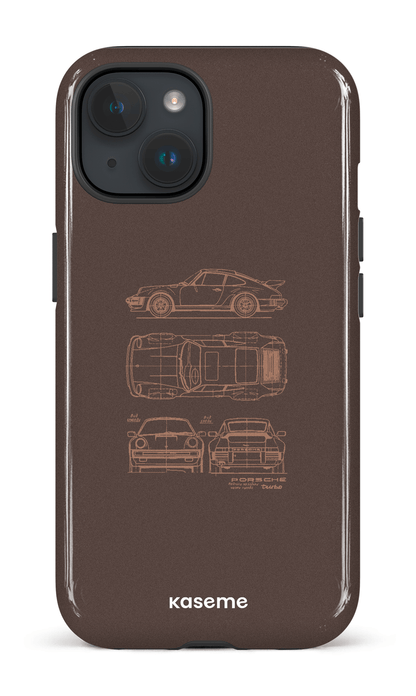 Beat The Traffic Mocha - iPhone 15 Tough (Gloss)